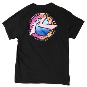 Rusty Surf and Skate Apparel Black T-Shirt Great Condition Size Med